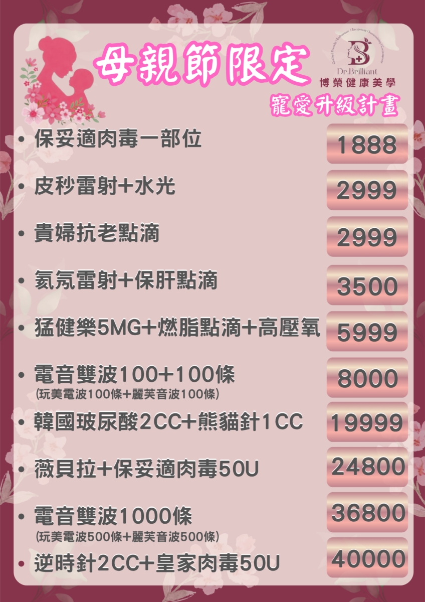 115.04 母親節寵愛升級